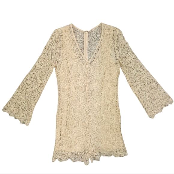 Ba&sh Gaspard Lace Jumpsuit Romper - Picture 10 of 14